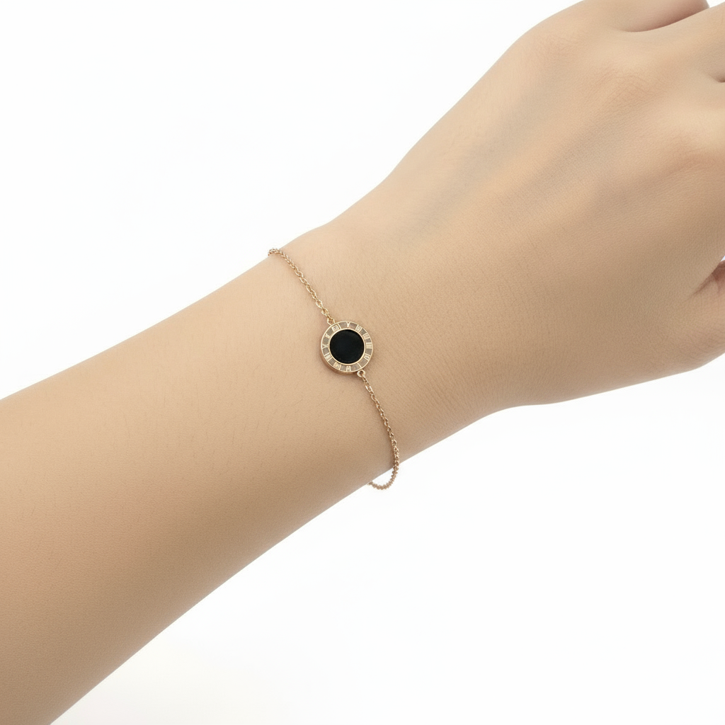 brățară placată cu aur de 18K – design minimalist