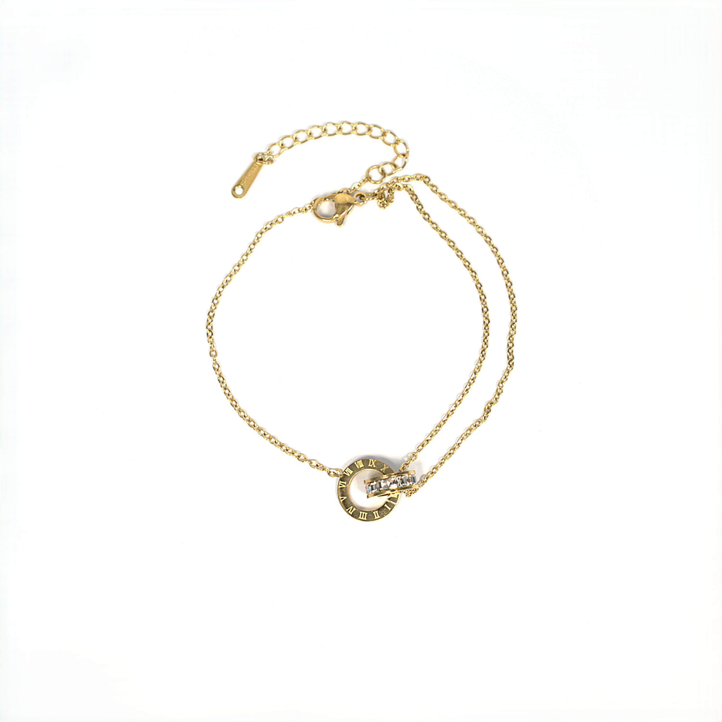 brățară placată cu aur de 18K – design minimalist