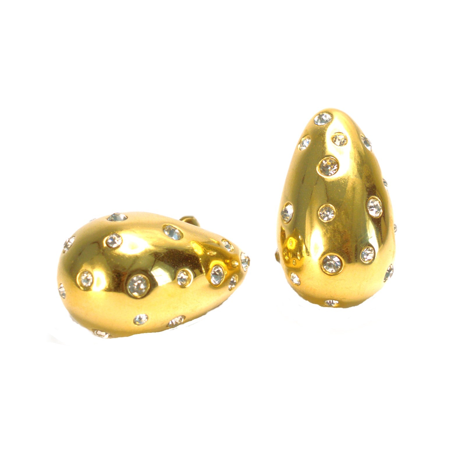 Cercei placați cu Aur de 18K - Bold Glow