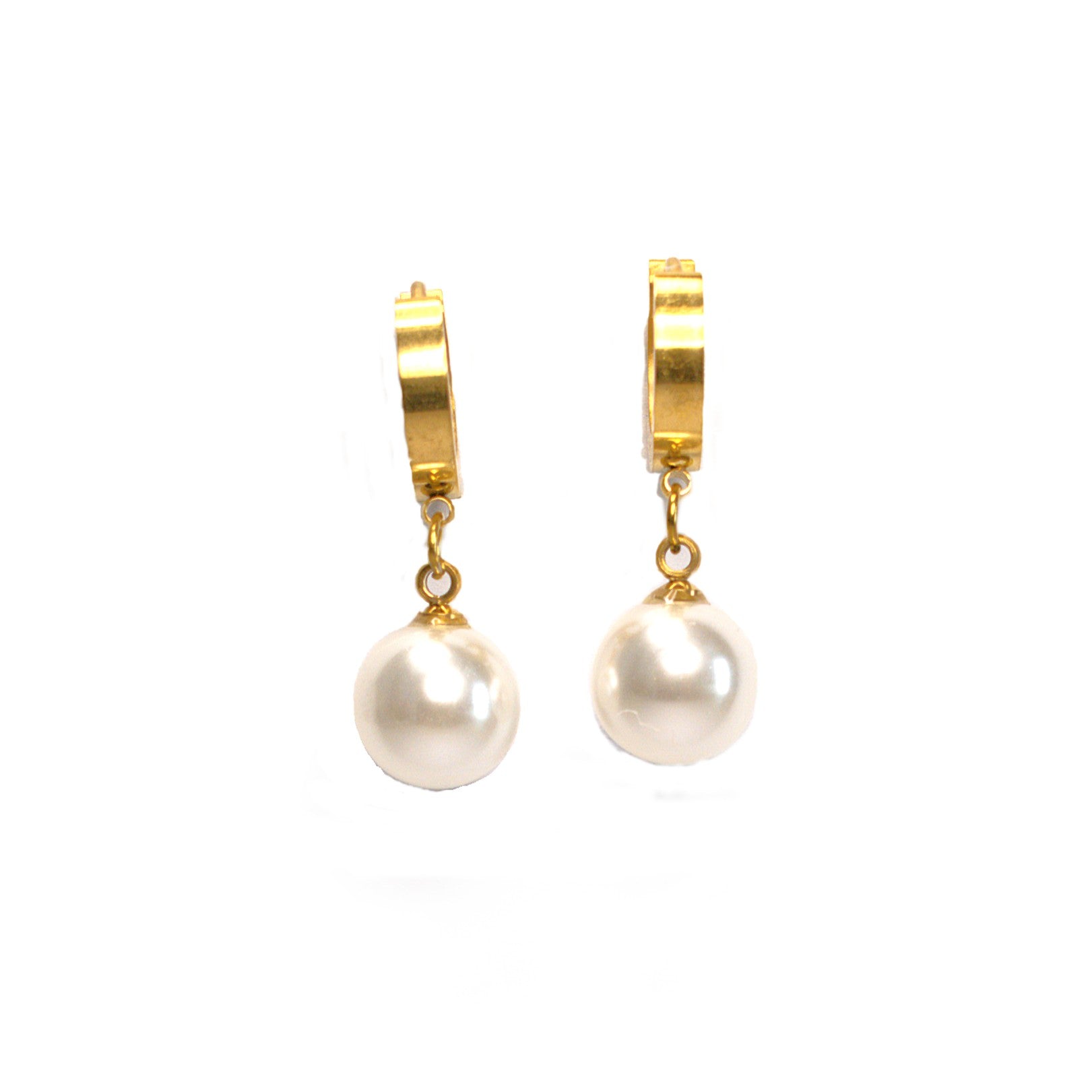 Cercei placați cu Aur de 18K - Timeless Pearls