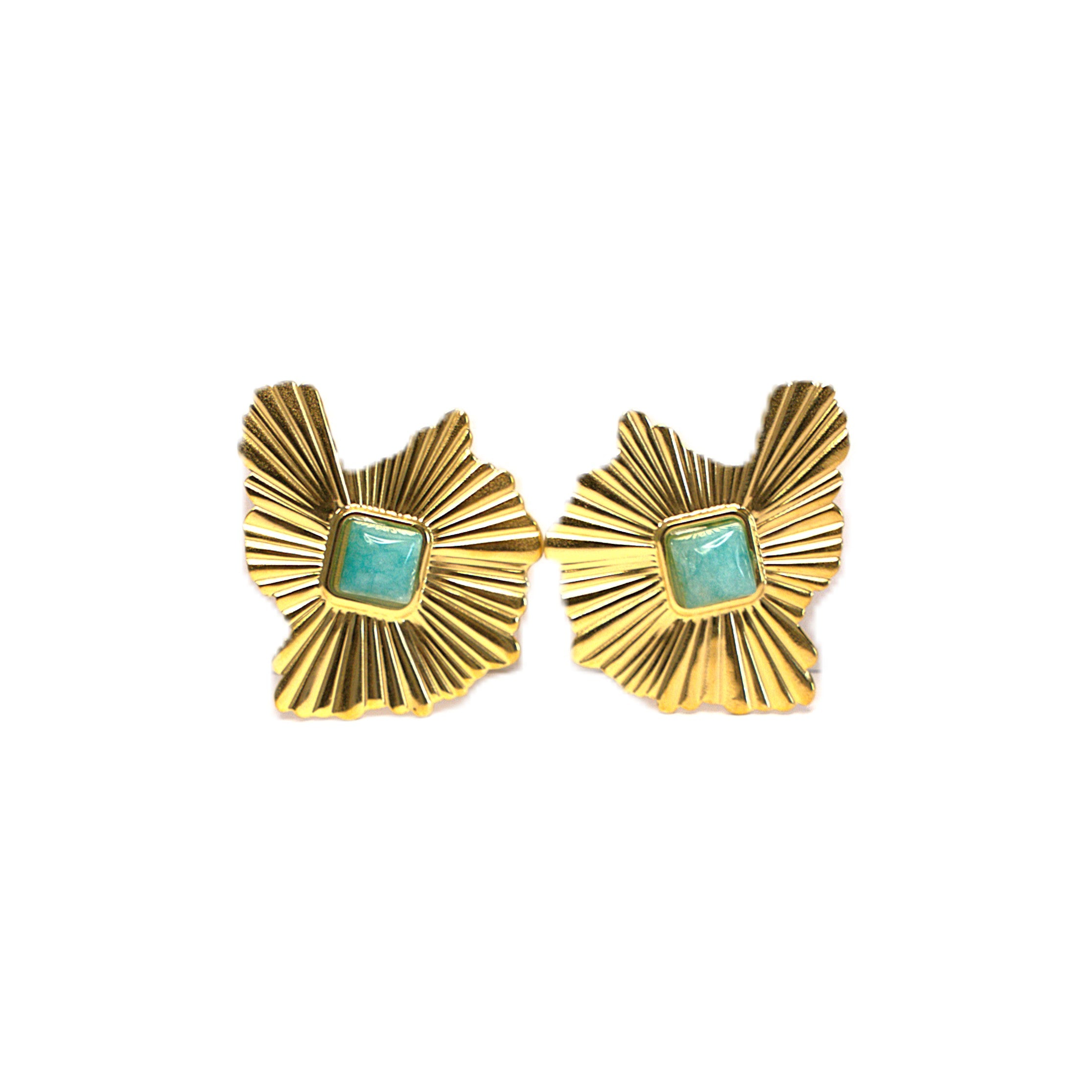 Cercei placați cu Aur de 18K - Sea Breeze