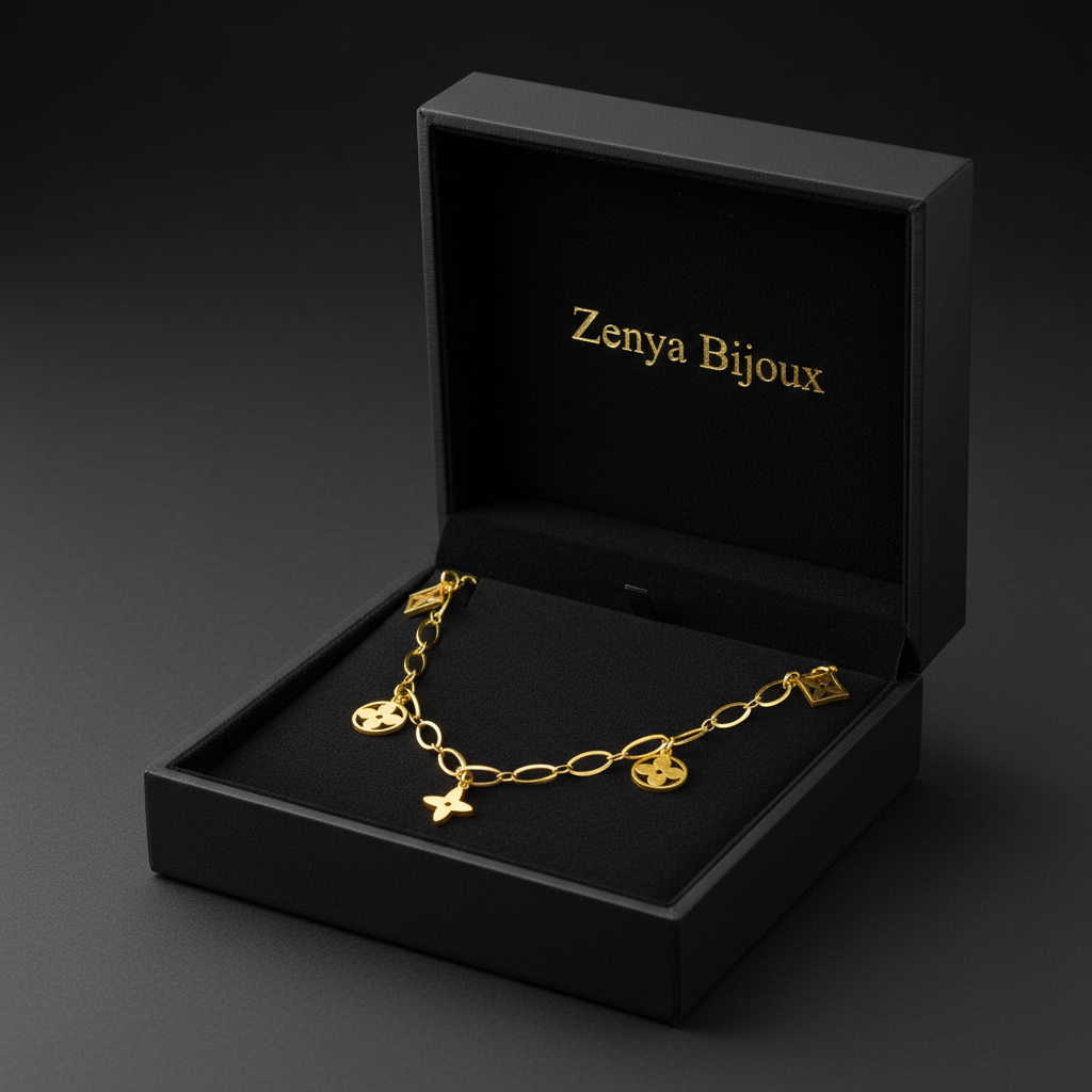 colier statement placat cu aur 18K – design modern