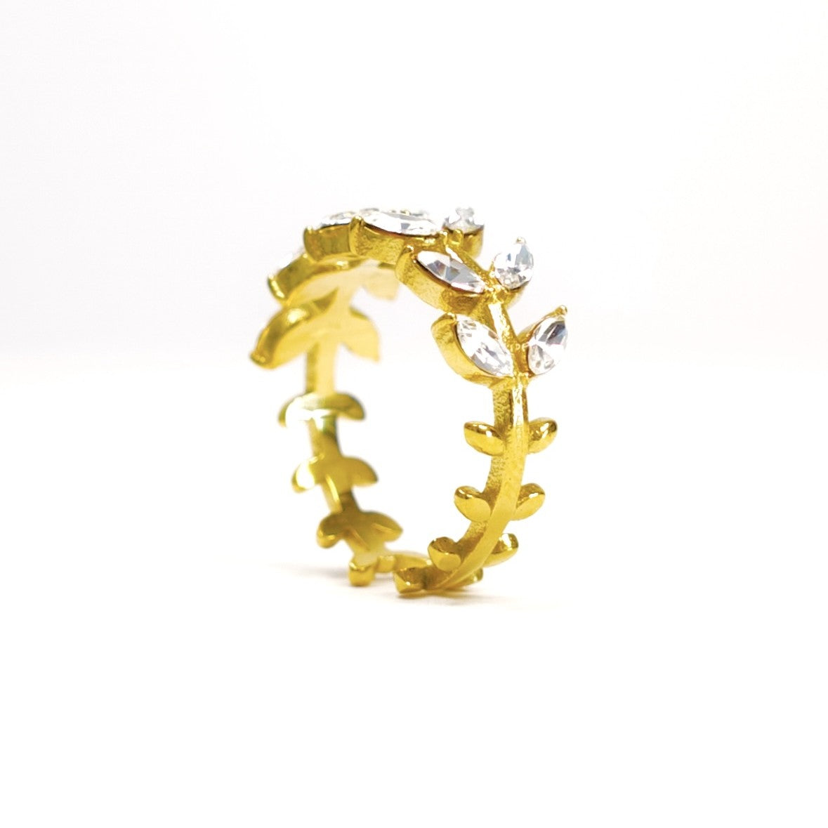 Inel placat cu Aur de 18K - Whispering Wind