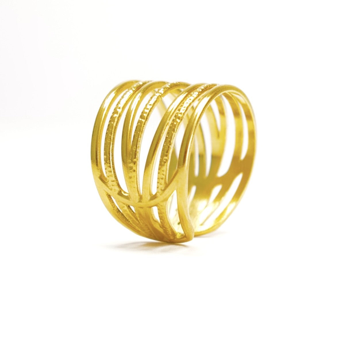 Inel placat cu Aur de 18K - Pure Line