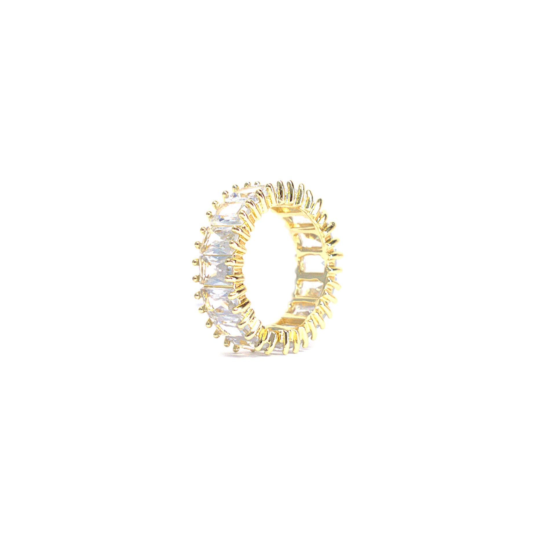 Inel placat cu Aur de 18K - Diva Shine