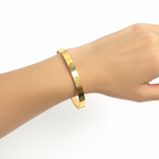 brățară tip catusa cartier placată cu aur de 18K – design delicat