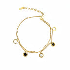 brățară placată cu aur de 18K – design minimalist