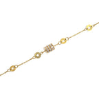 brățară placată cu aur de 18K – design minimalist