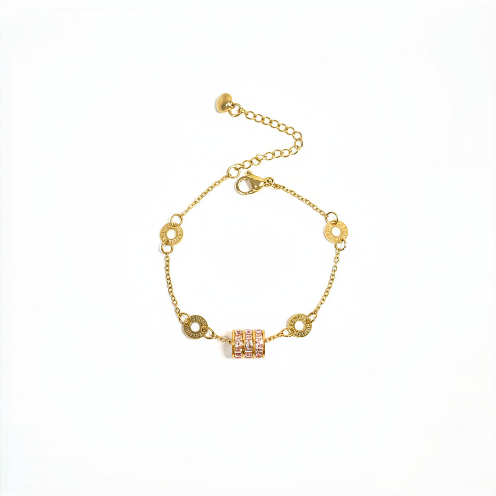 brățară placată cu aur de 18K – design minimalist