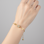 brățară placată cu aur de 18K – design minimalist