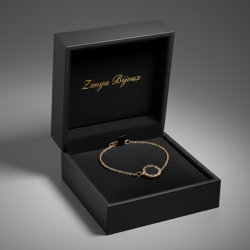 brățară placată cu aur de 18K – design minimalist