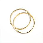 brățară fixa placată cu aur de 18K – design minimalist