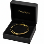 brățară fixa placată cu aur de 18K – design minimalist