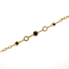 brățară reglabilă placată cu aur – bijuterie fină pentru femei