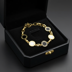 brățară reglabilă placată cu aur – bijuterie fină pentru femei