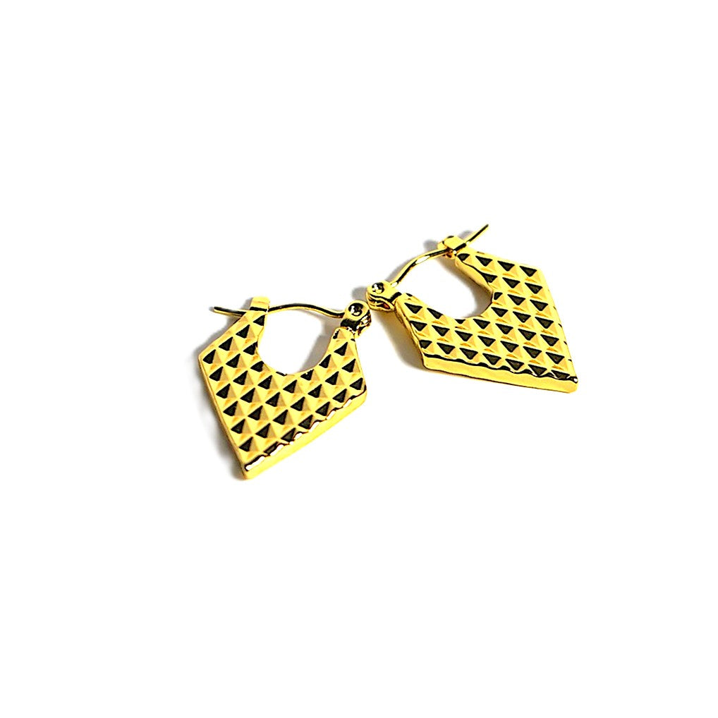 Cercei placați cu Aur de 18K - Subtle Shine