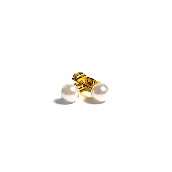 Cercei placați cu Aur de 18K - Classic Pearl Drops