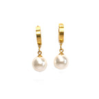 Cercei placați cu Aur de 18K - Timeless Pearls