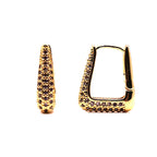 Cercei placați cu Aur de 18K - Aurora Shine