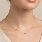 lanț auriu subțire – bijuterie de damă