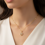 lanț auriu subțire – bijuterie de damă