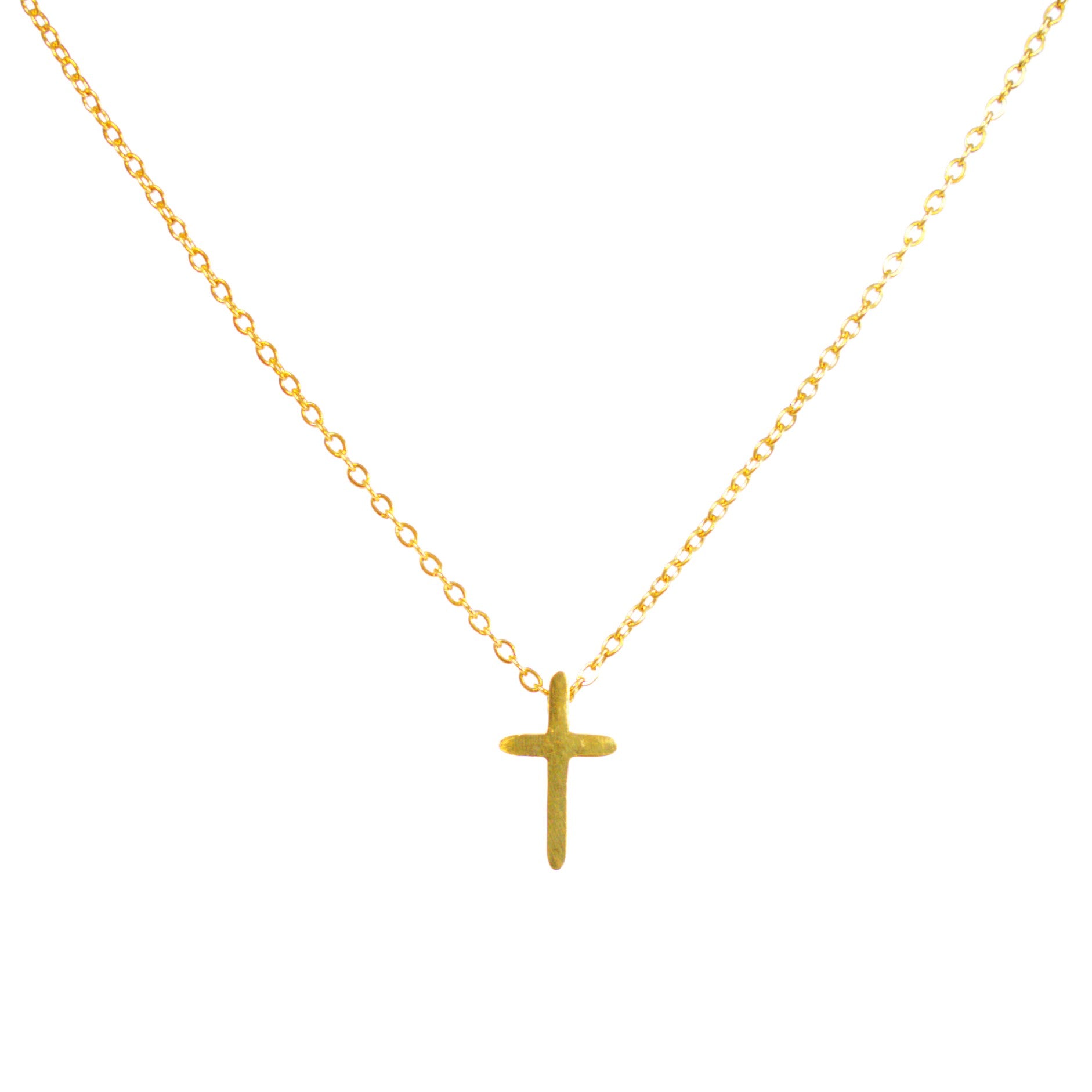 Lănțisor placat cu Aur de 18K - Little Cross