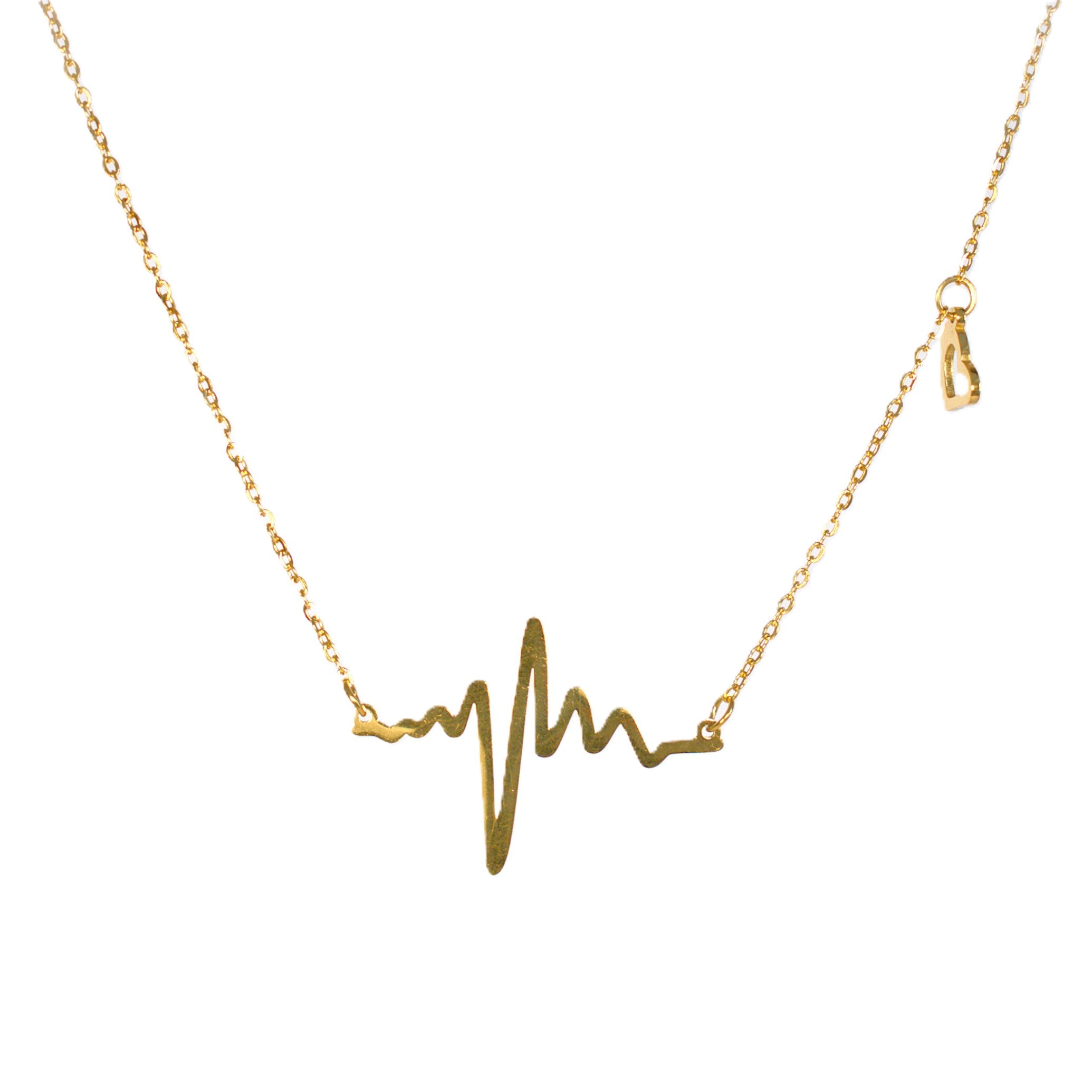 Lănțisor placat cu Aur de 18K - The Heartbeat
