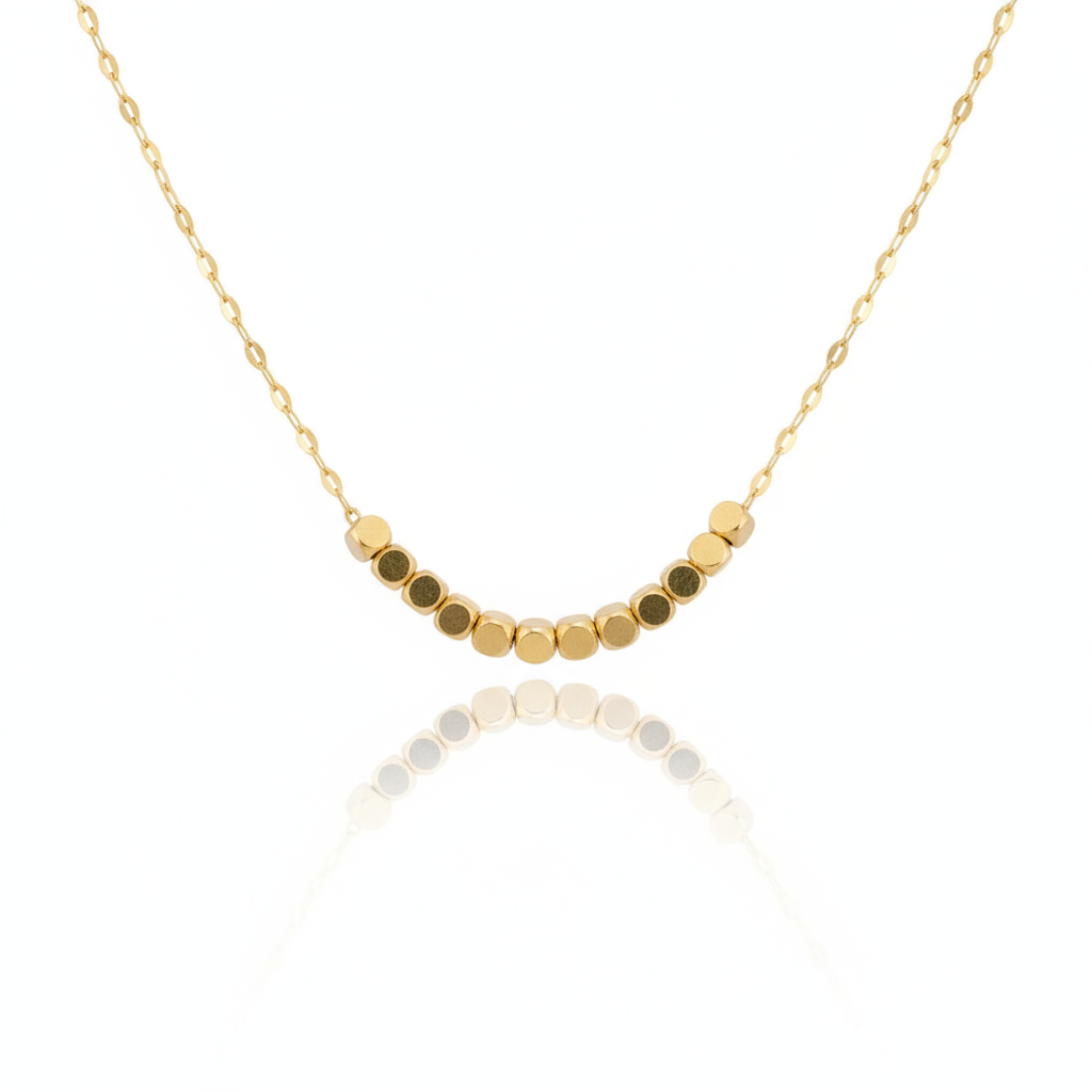 lanț elegant placat cu aur – accesoriu fashion