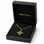 colier placat cu aur de 18K – design clasic