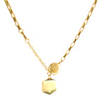 colier statement cu pandantiv – aur 18K