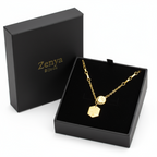 colier statement cu pandantiv – aur 18K