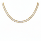 colier tenis cu piatră cubic zirconia – bijuterie strălucitoare pentru femei