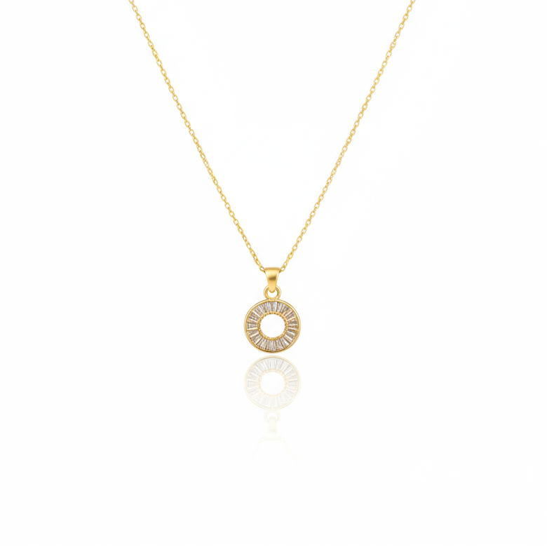 Lănțisor placat cu Aur de 18K - Halo Shine