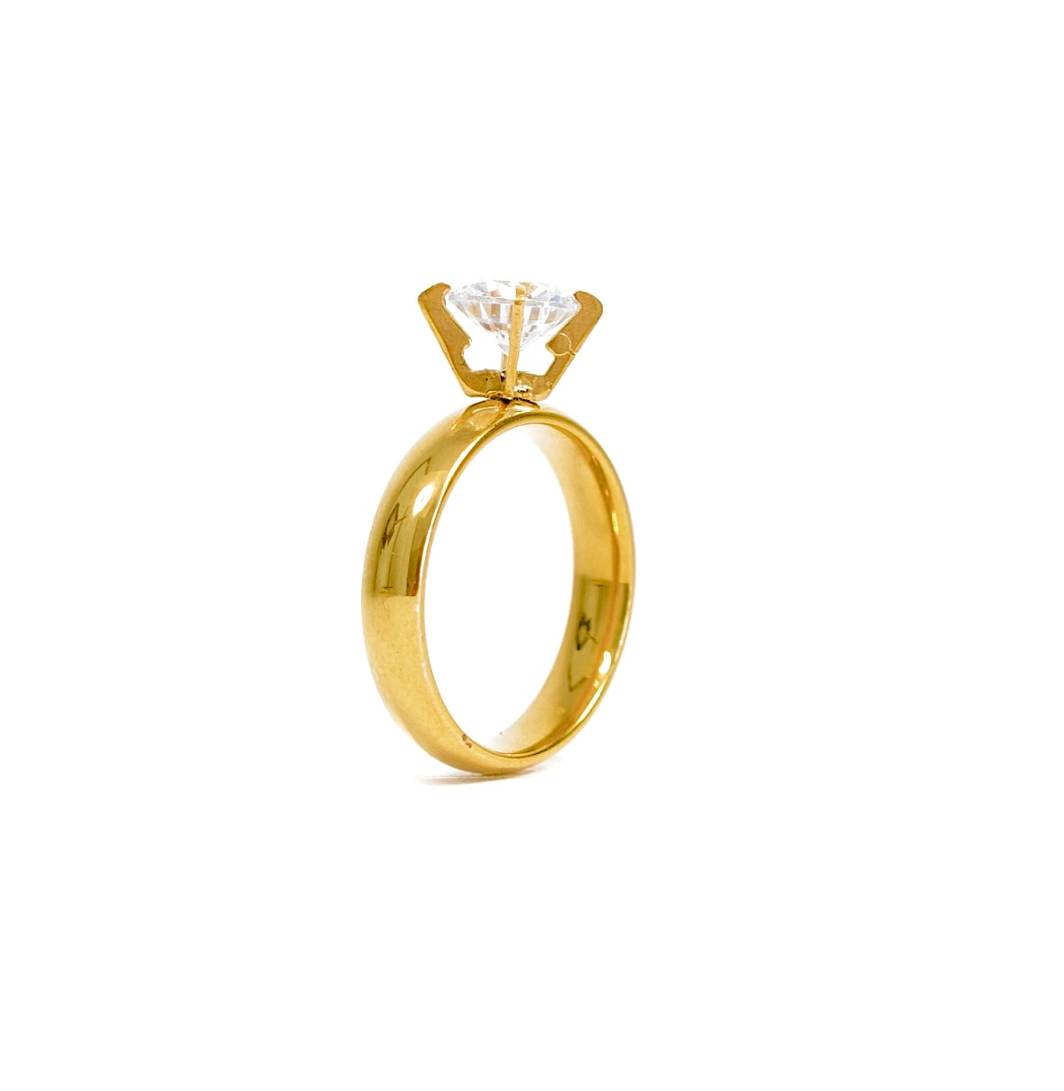 Inel placat cu Aur de 18K - Engagement