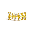 Inel placat cu Aur de 18K - Whispering Wind