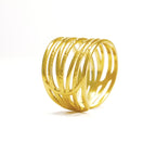 Inel placat cu Aur de 18K - Pure Line