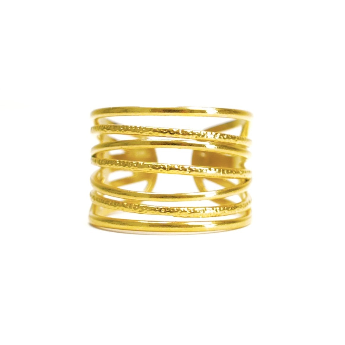 Inel placat cu Aur de 18K - Pure Line