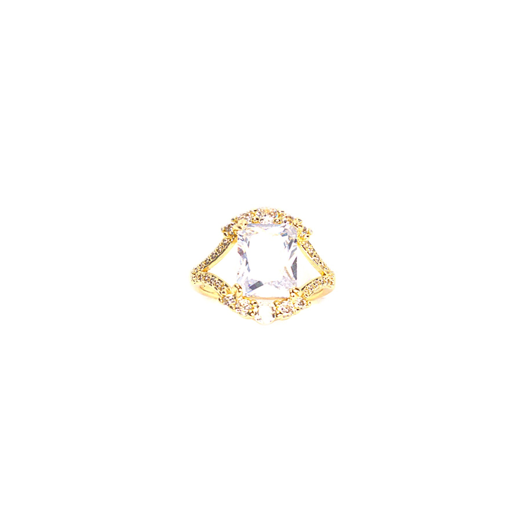 Inel placat cu Aur de 18K - Queen