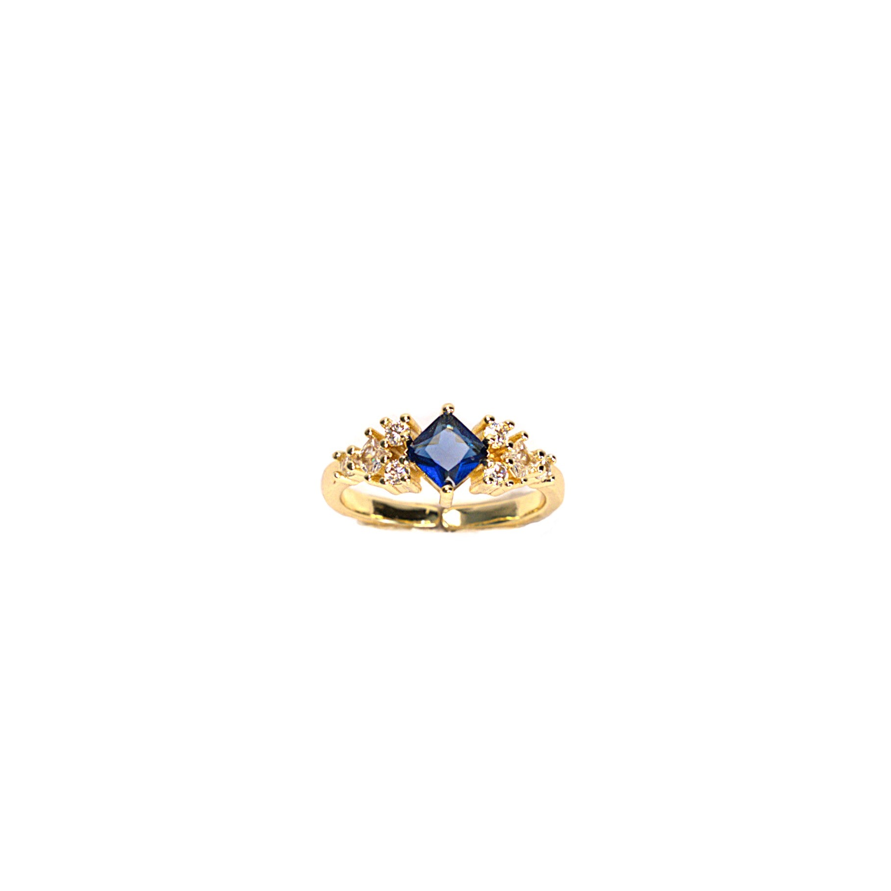 Inel placat cu Aur de 18K - Ocean Gem