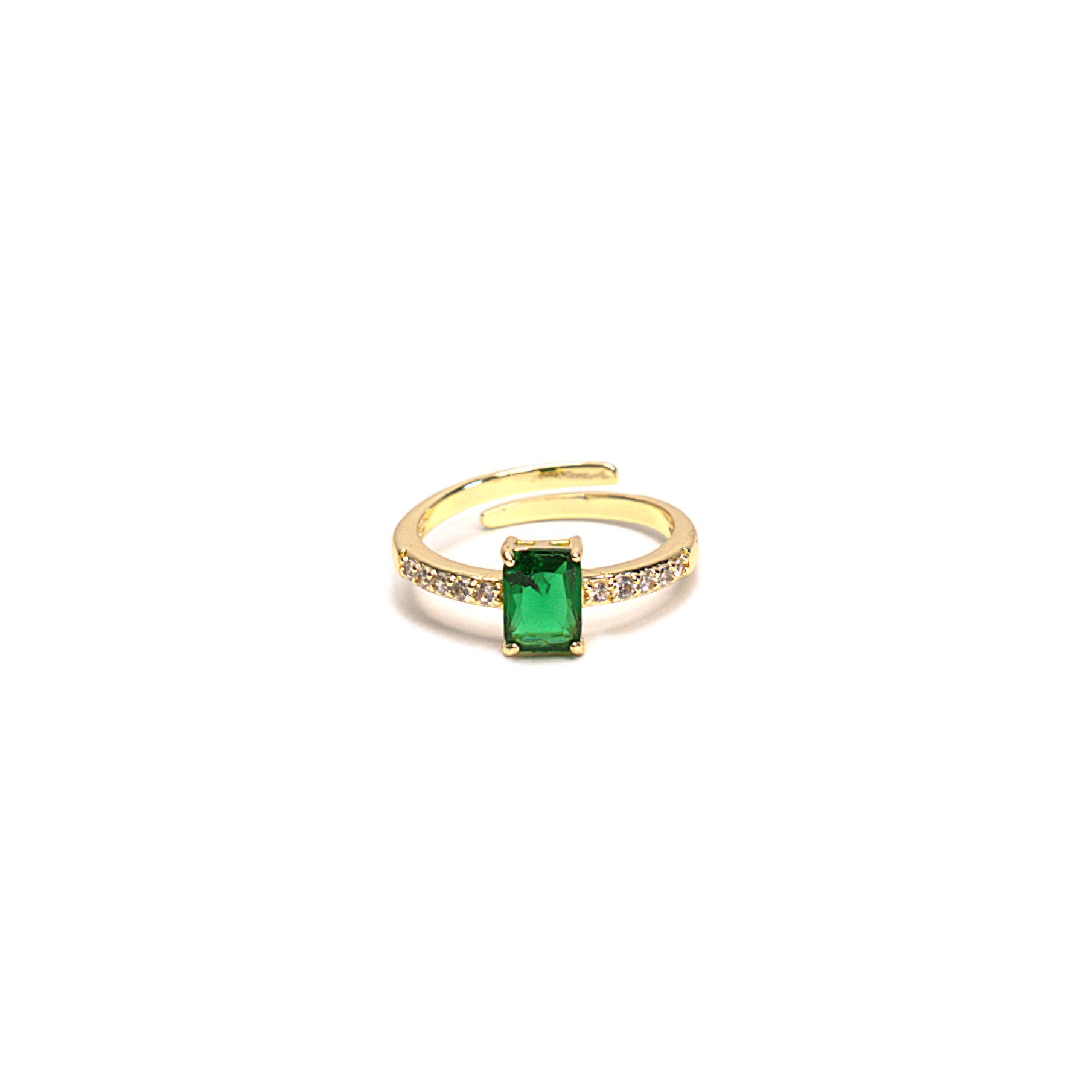 Inel placat cu Aur de 18K - Forest Kiss
