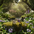 inel placat cu aur de 18K cu pietre cubic zirconia strălucitoare mov, violet pasare colibri